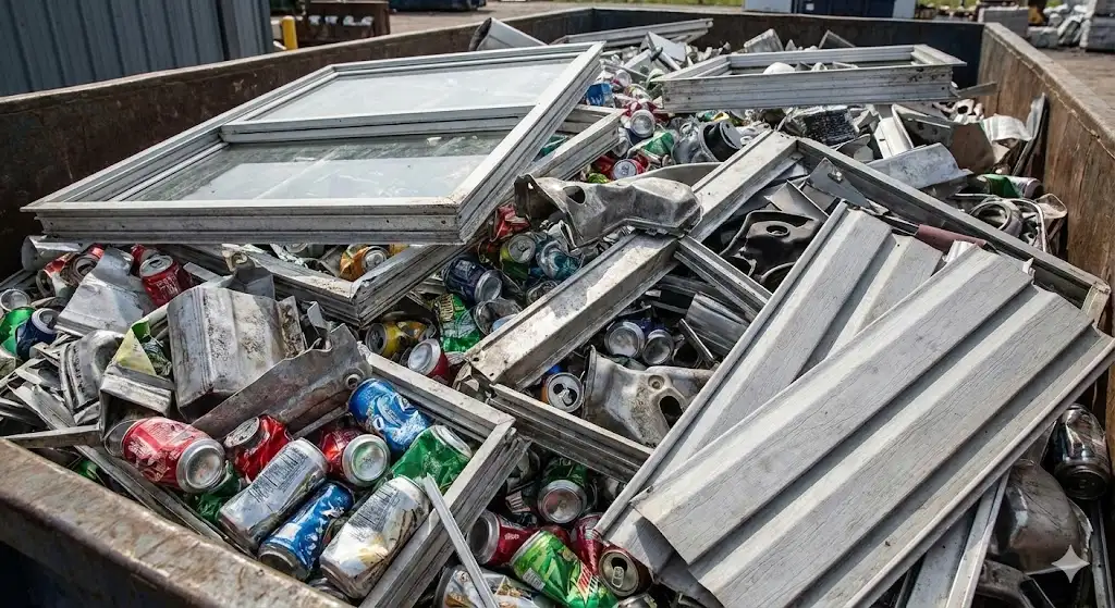 Chatarra de aluminio clasificada