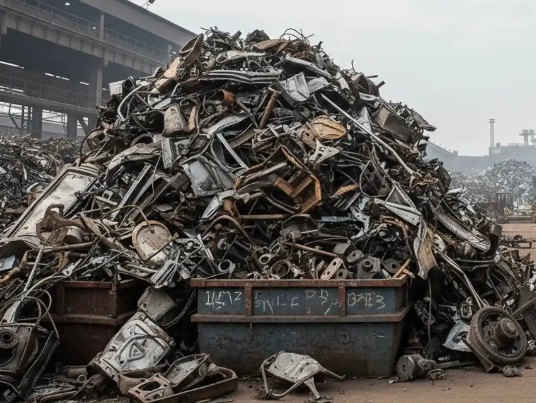 acero inoxidable por montón