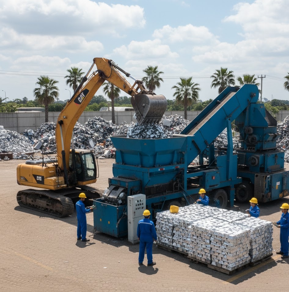reciclaje de la chatarra de estaño